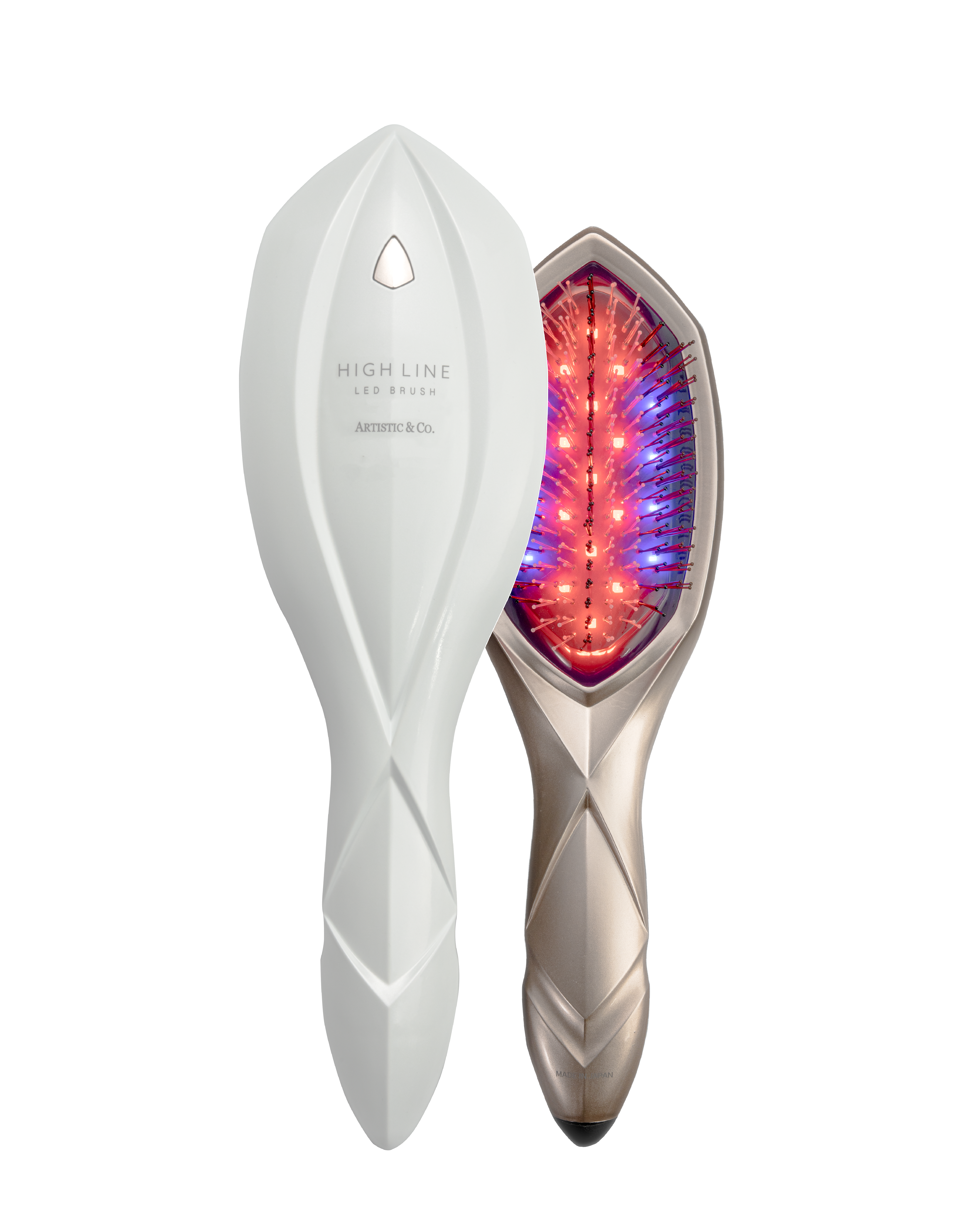 ハイライン LED ブラシ 【ブラシ型美容機器】 ホワイト