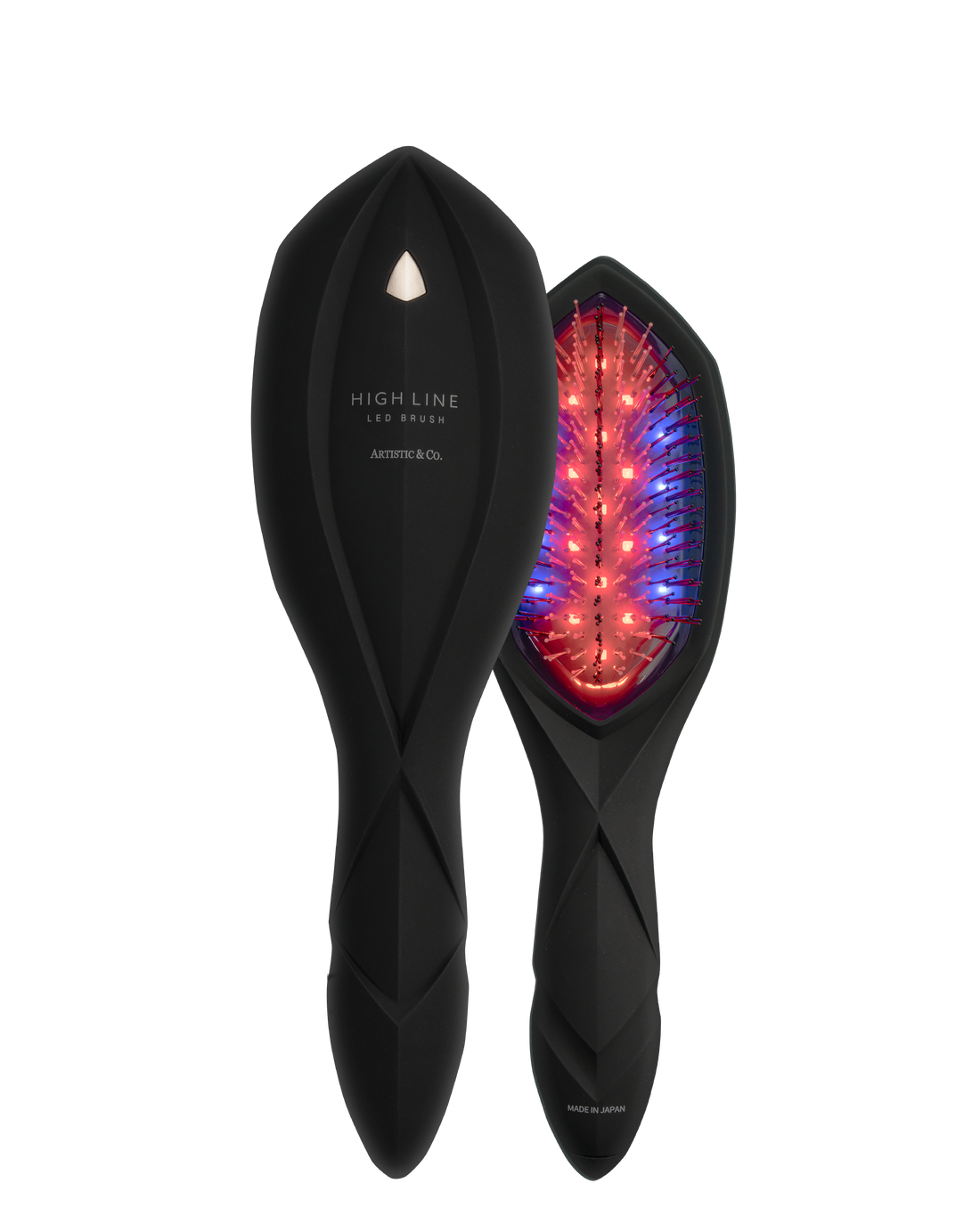 ハイライン LED ブラシ 【ブラシ型美容機器】 ブラック