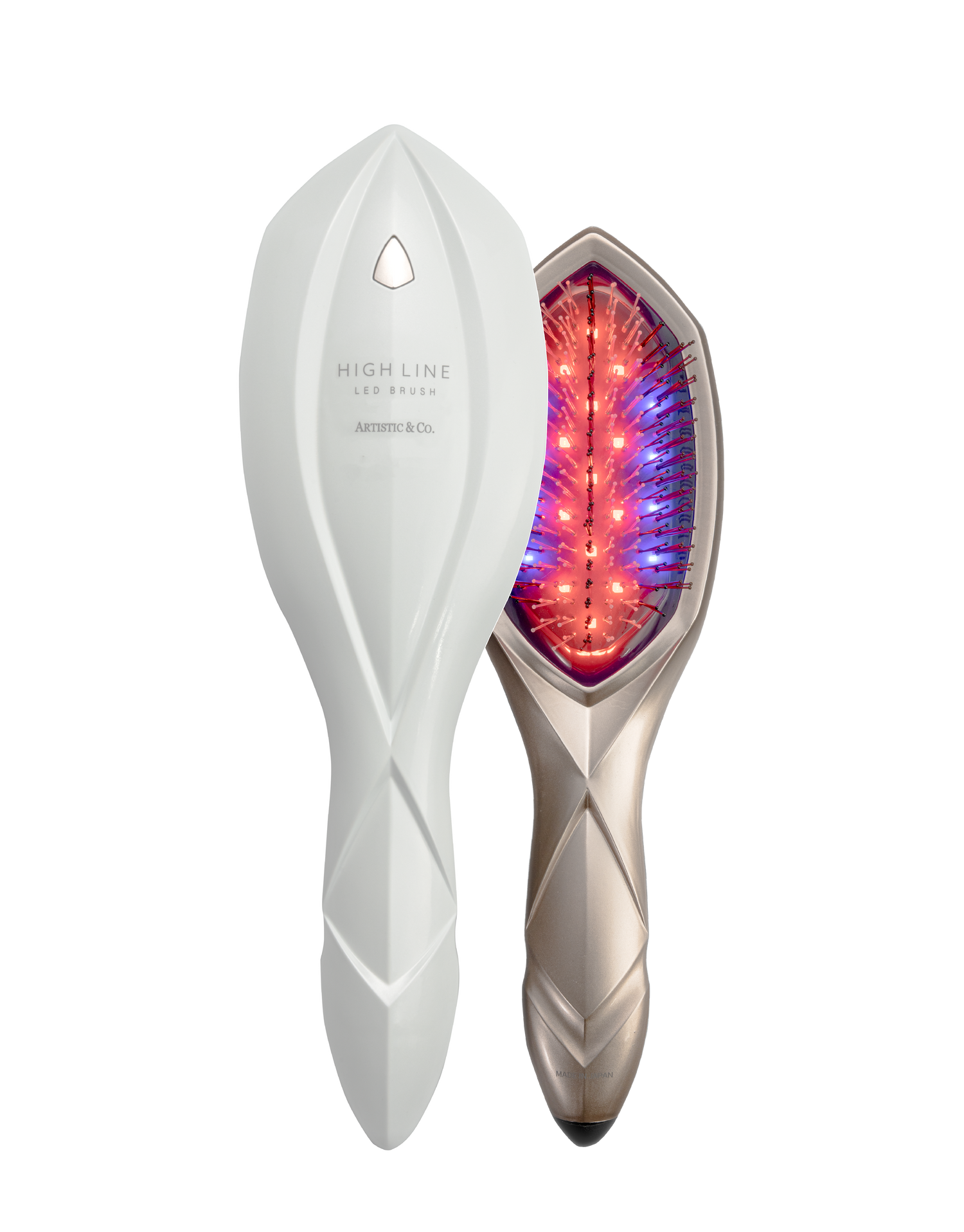 ハイライン LED ブラシ 【ブラシ型美容機器】 ホワイト